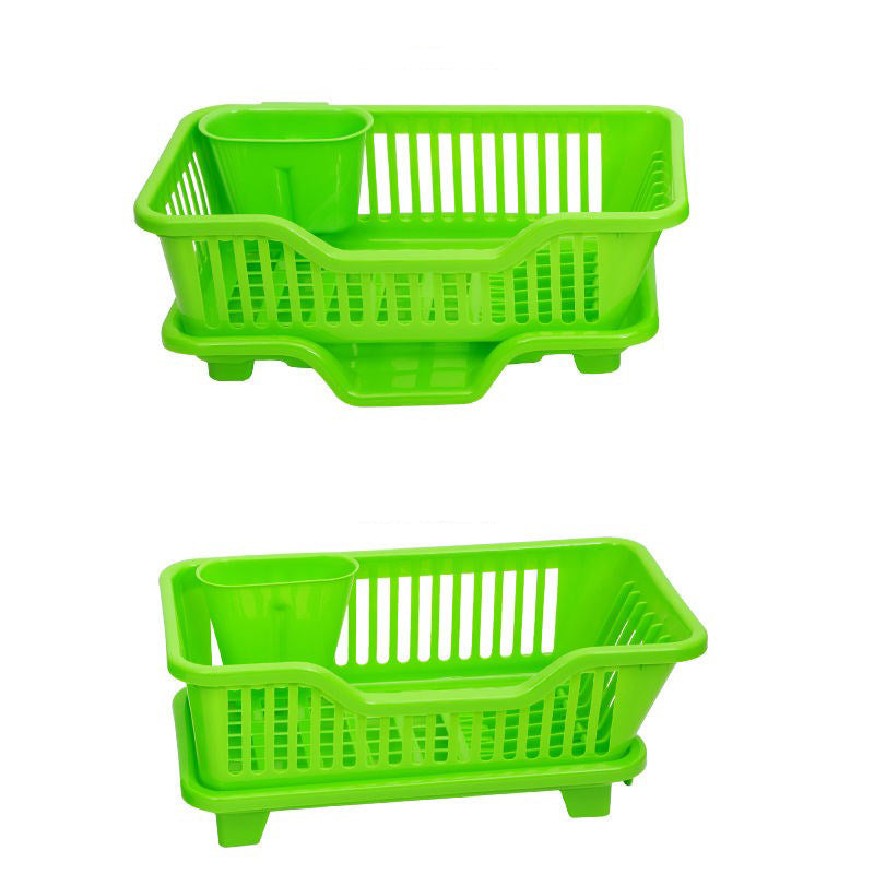 Kitchen Drain Dish Rack – Countertop Drying Organizer