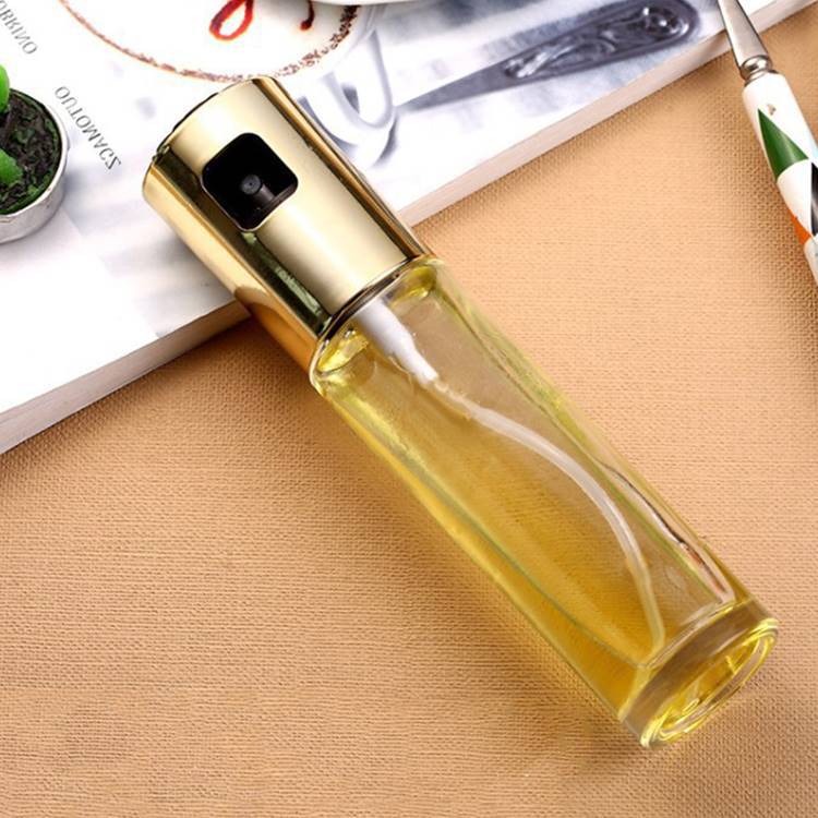 Oil Spray Bottle for Cooking – Refillable Glass Kitchen Mister