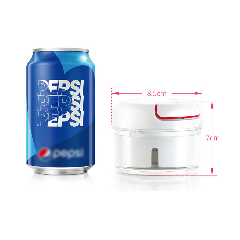 Pepsi can with dimensions on a white background